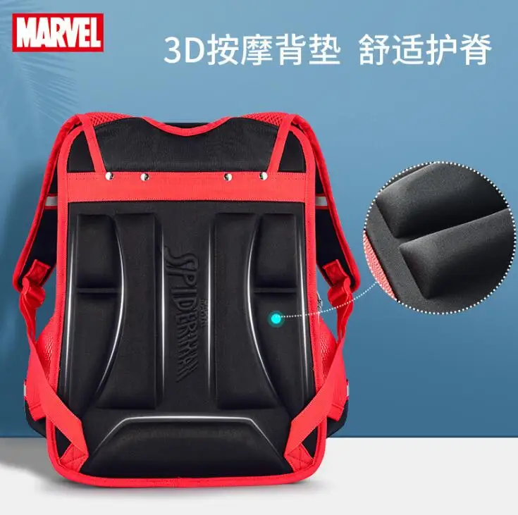 Disney Spider Man книжная сумка мультфильм плечо рюкзак дети школьные рюкзаки для