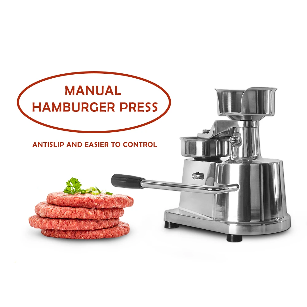 Hamburger Machine 100mm/130mm/150mm Manual Hamburger Press Maker Stainless Steel Meat Press AM10/AM13/AM15/IT-150 Hot sales