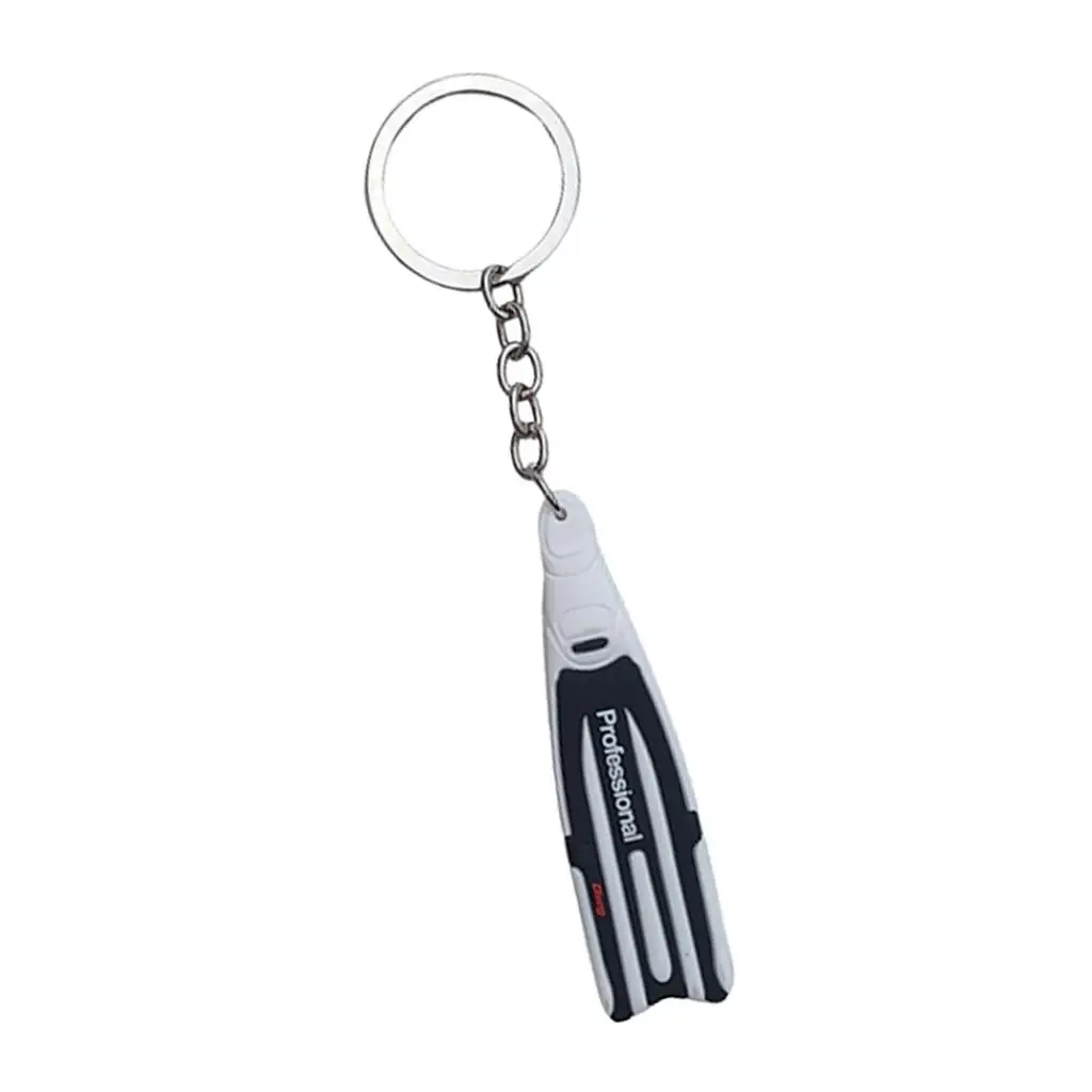 Scuba Diving Fins Flippers Key Chain Holder Keyring Keychain Key Chain Flipper Keychain Keyring for Swimming Diving