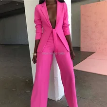 *#Best Price Customized Womens pants suit Business Suits Female blazer Uniform Ladies Formal Trouser Suit Womens Tuxedo rose red women suits *#Best Price Customized Womens pants suit Business Suits Female blazer Uniform Ladies Formal Trouser Suit Womens Tuxedo rose red women suits