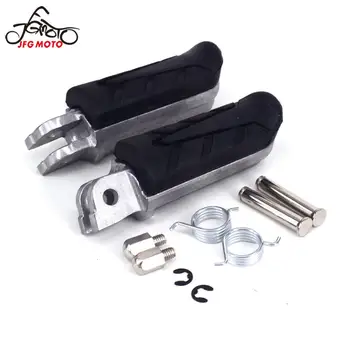 

For HONDA XL125 CB250F VT250F VTR250 CB400 CB500 CBF500 CBR500 CB600F CBR1000F CBR1100XX Motorcycle Footrest Footpegs Foot Pegs