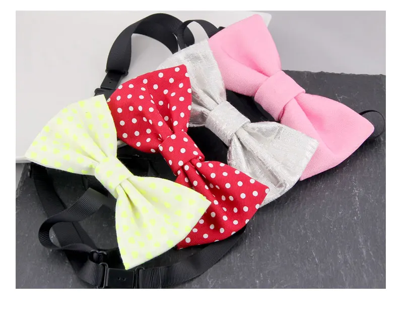 Christmas Gifts High quality Gentleman Men Classic Satin Bowtie Necktie For Wedding Party Adjustable Bow tie knot Accessories