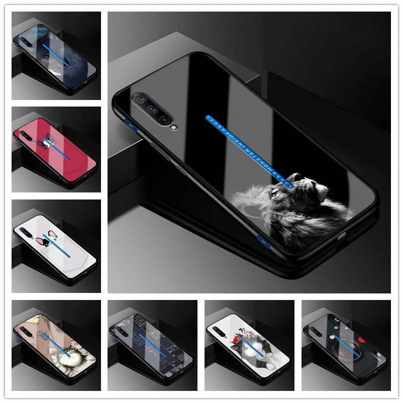 

For iQOO Pro 5G Case Tempered Glass Hard Back Cover For vivo iQOO Pro 5G 6.41'' Phone Cases Soft Bumper for VIVO iqoopro