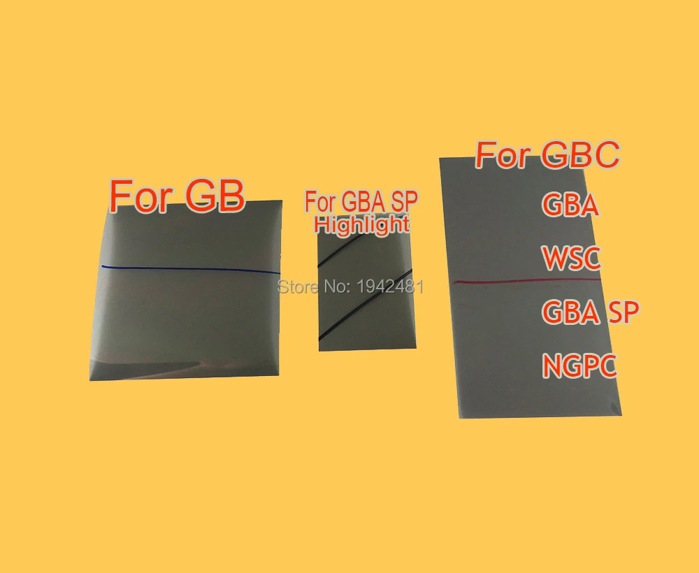 Для Gamboy GB для GBA SP хайлайтер GBC WSC NGPC экран с подсветкой Модифицированная часть