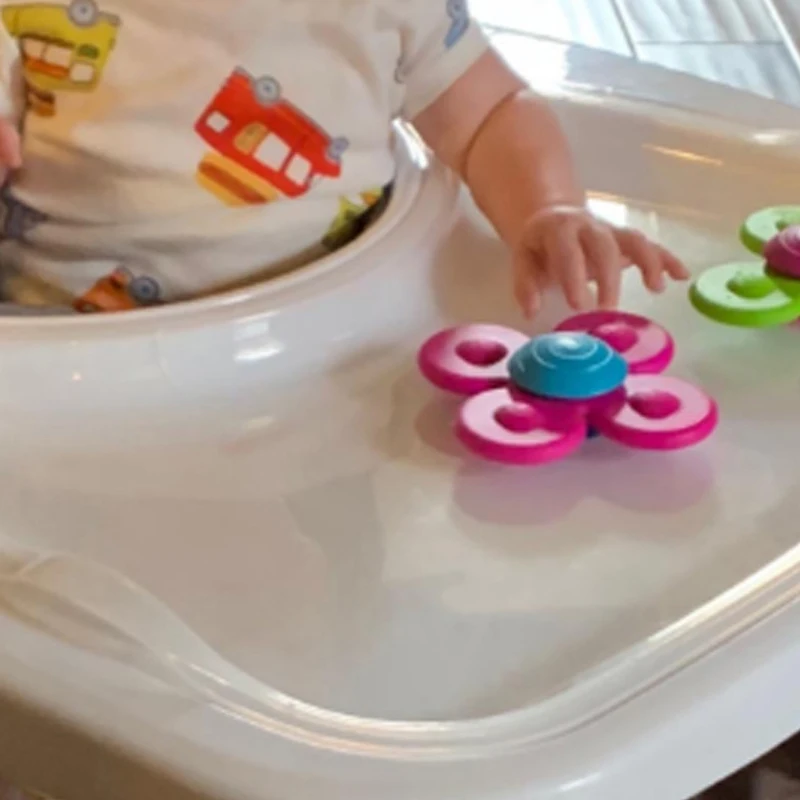 3pcs Suction Cup Fidget Spinner For Kids | Baby Bath Toy | Kids Toys