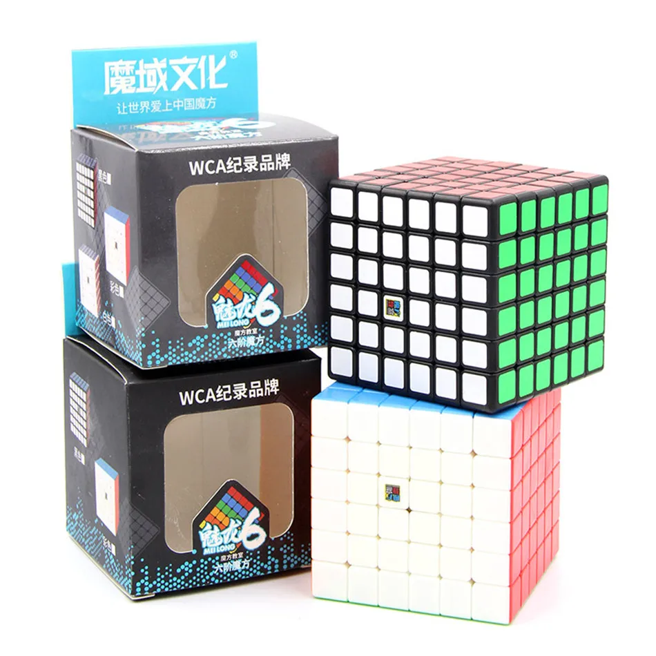 Ofertas Especiales MoYu Meilong-Juguetes Educativos de la serie 3x3 - 6x6x6 7x7x7 Megaminx Kibiminx Rediminx, Cubo mágico de 4x4 velocidades, puzle, Cubo mágico lbQKMk698Ee