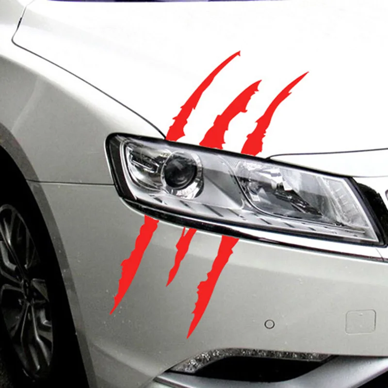 Autocollant de voiture Monster Scratch Stripe Claw Mark, Mazda 323