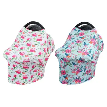 

Infant Nursing Cover Carseat Canopy Baby Breastfeeding Cover Car Seat Covers Kid