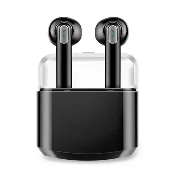 

In-Ear Wireless Bluetooth Headset Waterproof Stereo Sound Sports Running Headphones For IPhone X