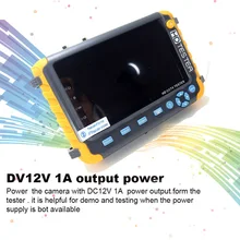 5 дюймов HDMI аналоговый CVBS TVI безопасности Аудио CCTV тестер монитор AHD CVI HD 5MP ЖК-дисплей мини видео камера