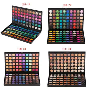 

120-color eye shadow color make-up tray, multi-color eye shadow, color make-up, can be customized