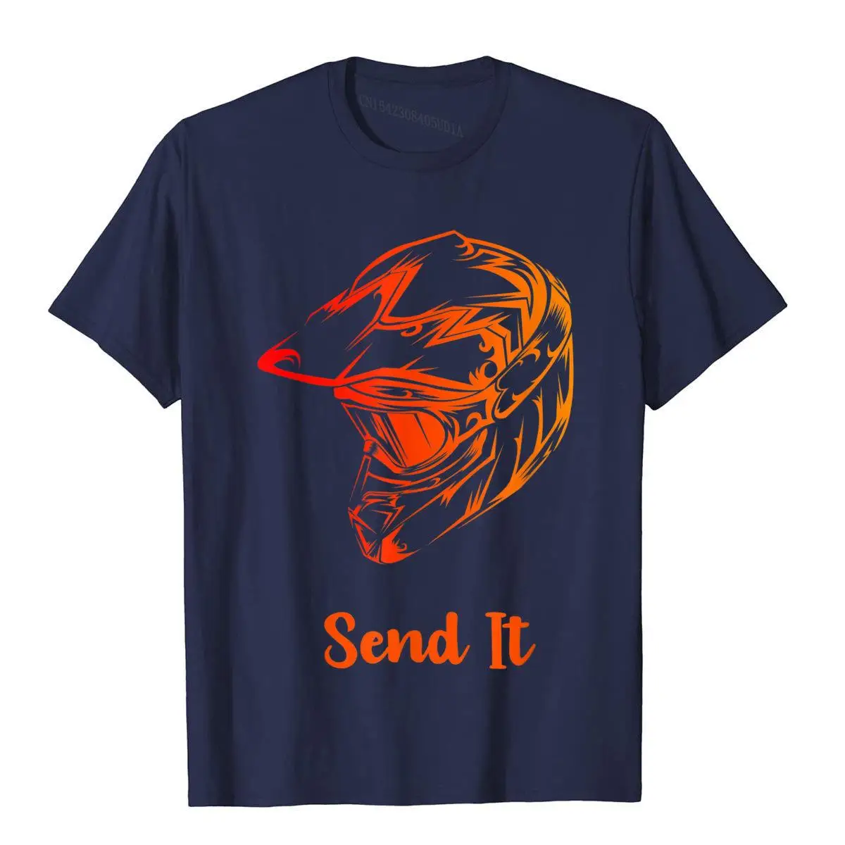 Send It Motocross ATV Snowmobile Jet Ski UTV Gift T-shirt__B9140navy