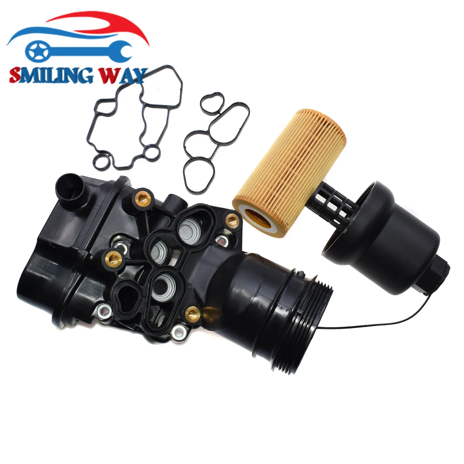 SMILING WAY# прокладка корпуса масляного фильтра для 2.0L Audi A3 A4 TT Quattro VW Eos GTI OE# 06F115397H 06F115397J 06F115397F