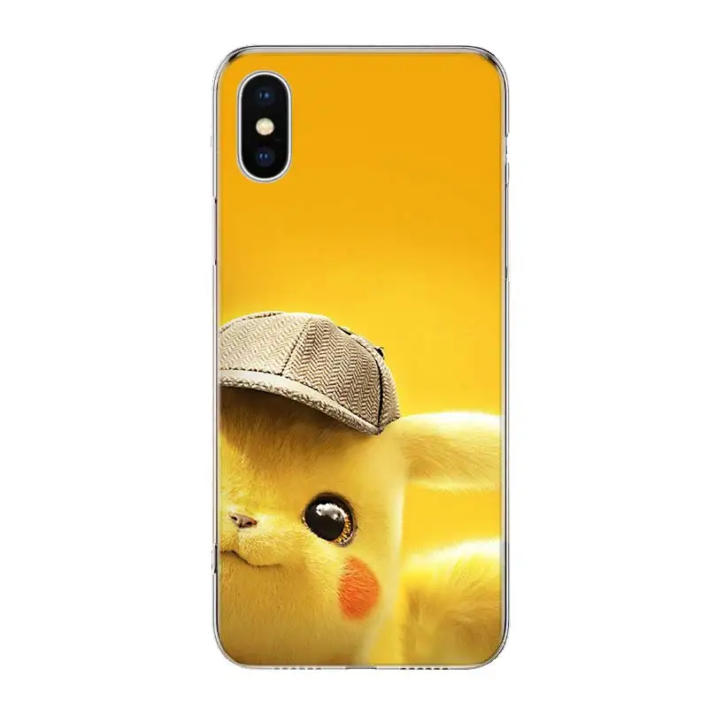 Пикачуэ обложка фильма чехол для телефона для iPhone 11 Pro 7 6X8 6S Plus XS MAX+ XR 5S SE 10 Ten Art TPU Coque Capa Shell - Цвет: TW003-6