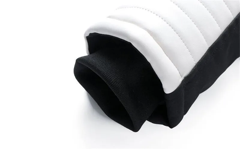 KIMSERE Модные мужские зимние теплые байкерские куртки и пальто с хлопковой подкладкой, утепленные теплые парки, верхняя одежда с меховым