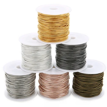 

LOULEUR 10 Yard/roll 1.5mm Metal Copper Long Snake chains Bulk for Diy Bracelet Necklaces Jewelry Making 7Colors