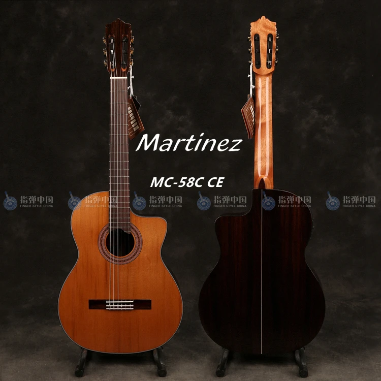 Martinez MC-58 massivholz klassische gitarre, martinez klassischen 