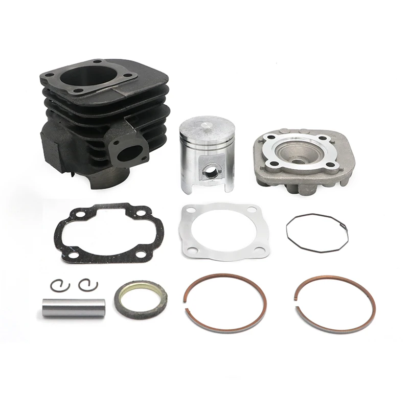 90cc 2 Stroke Big Bore Engine Rebuild Kit Cylinder Kit Cylinder Head assy For Scooters With Jog Minarelli Clone Motors