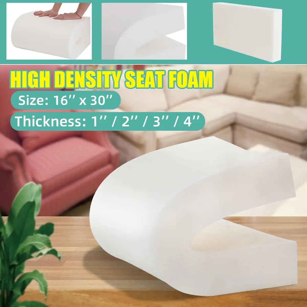 3/16 White Cushion Foam