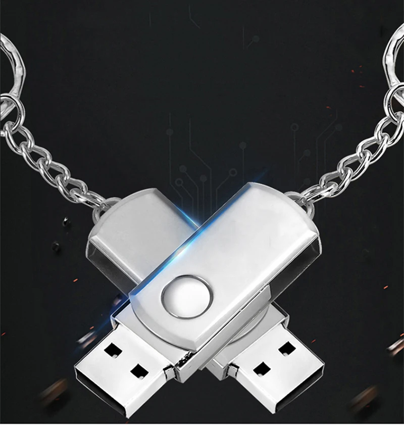 USB флеш-накопитель De Metal de moda pendrive 256 ГБ 128 ГБ 32 ГБ 64 ГБ флеш-накопитель de plata pistola tarjeta de карты памяти USB 2,0