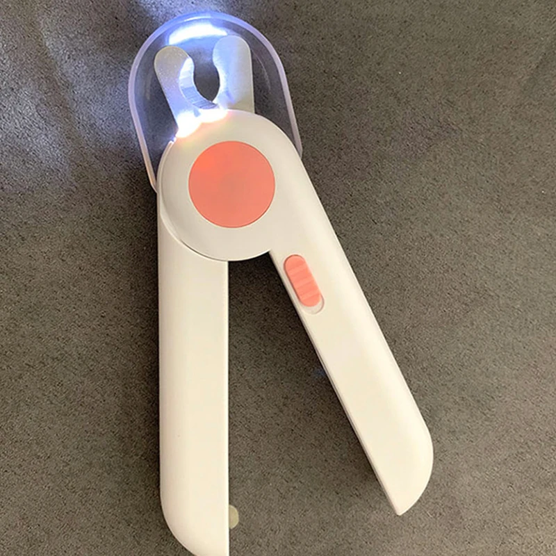 

With light Pet Cat Dog Nail Clipper Cutter Stainless Steel Grooming Scissors Clippers Claw Nail LED Light Scissors