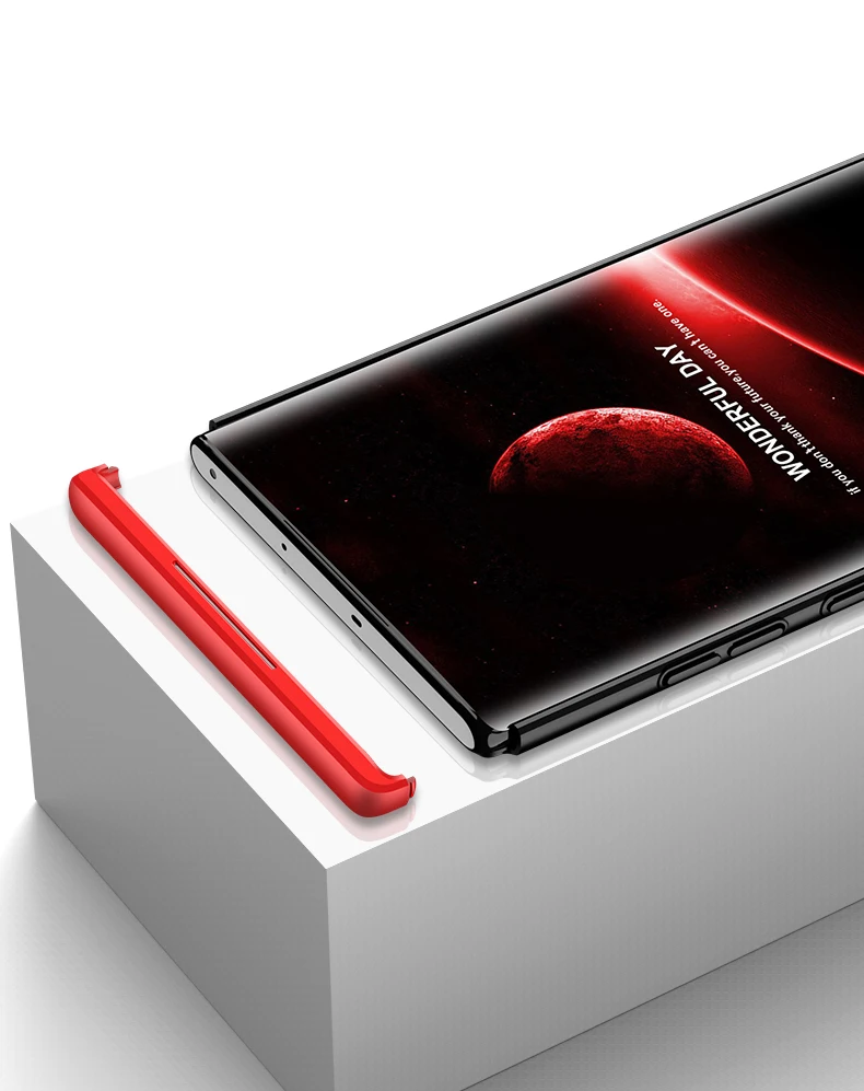 Для samsung Note10 5G 360 Полное покрытие 6," для samsung Galaxy Note 10 чехол жесткий 3 в 1 матовый армированный гибридный защитный чехол для телефона