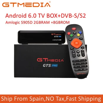 

GTMedia GTS PRO Android 6.0 TV Box DVB-S2 Smart Box H.265 Satellite Receiver