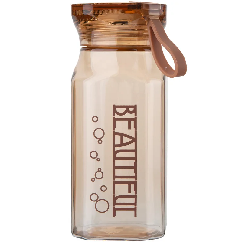 Портативная Милая бутылка для воды индивидуальный ромб My Bottle пластиковая