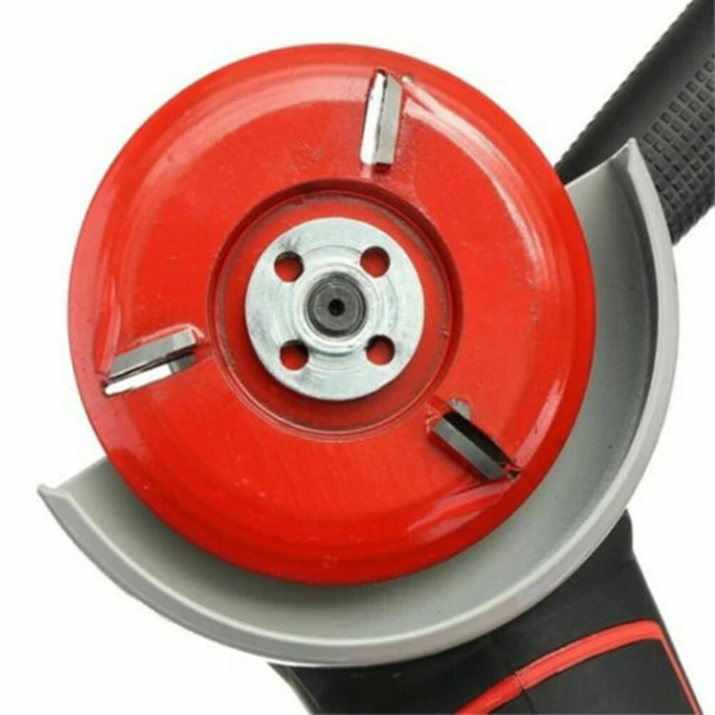 

1X Tungsten Steel Woodworking Carving Tool Disc For Angle Grinder Polishing Part