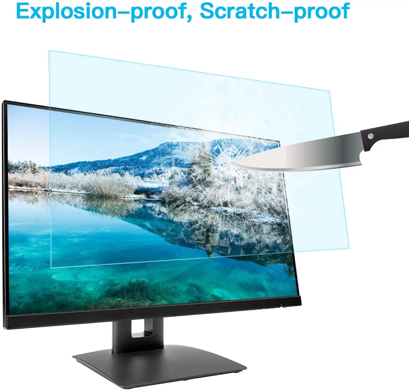 Для samsung Series 5 полный 43 дюймов синий светильник защита для экрана телевизора анти синий светильник и бликовый фильтр пленка защита глаз