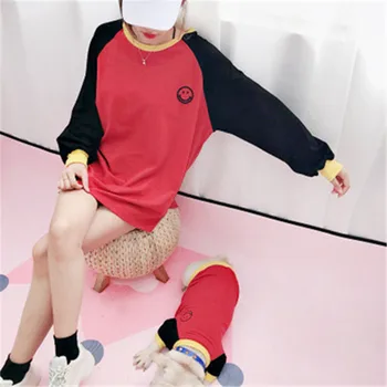 

100% Cotton Letter Solid small dog clothes dog pijamas dog winter coat kawaii dog clothes best selling pet supplies