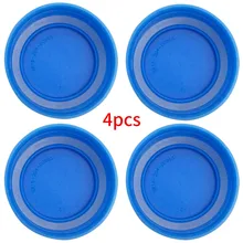 4pcs 55mm Reusable Water Bottle Cap Durable Screw Top Cover Drinking No Splash Home Dispenser Snap On Replacement Universal