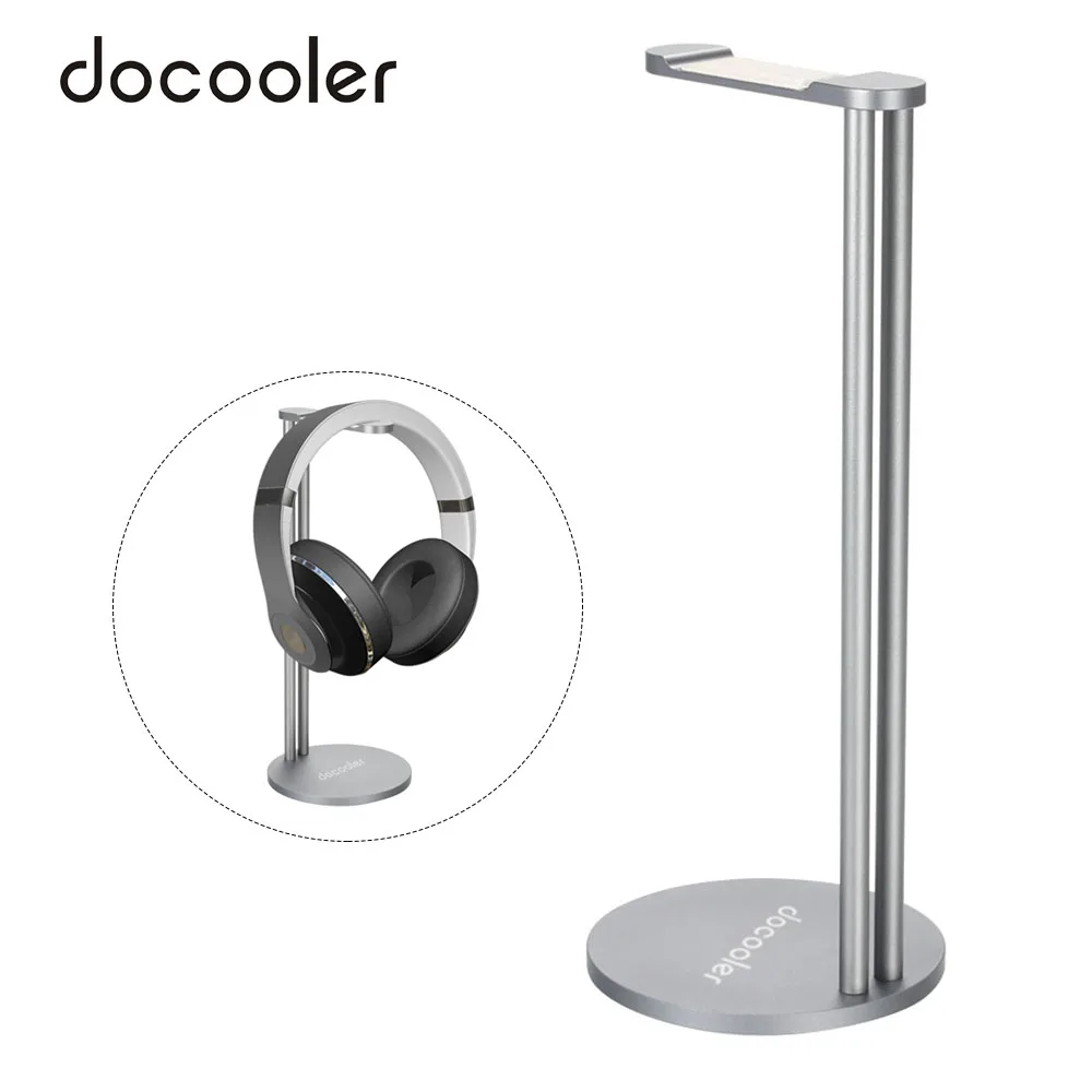 Docooler Headphones Stand Holder Universal Gaming Headset Support Desk Headphone Display Rack Hanger Headphone Accessories