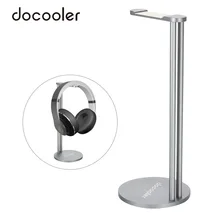 Docooler Headphones Stand Holder Universal Gaming Headset Support Desk Headphone Display Rack Hanger Headphone Accessories