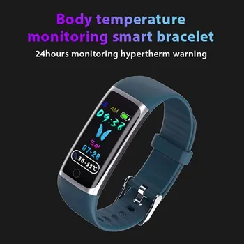 

M9 3D Colorful Sn Real Time Body Temperature Smart Bracelet Fitness Tracker Smart Fitness Watch