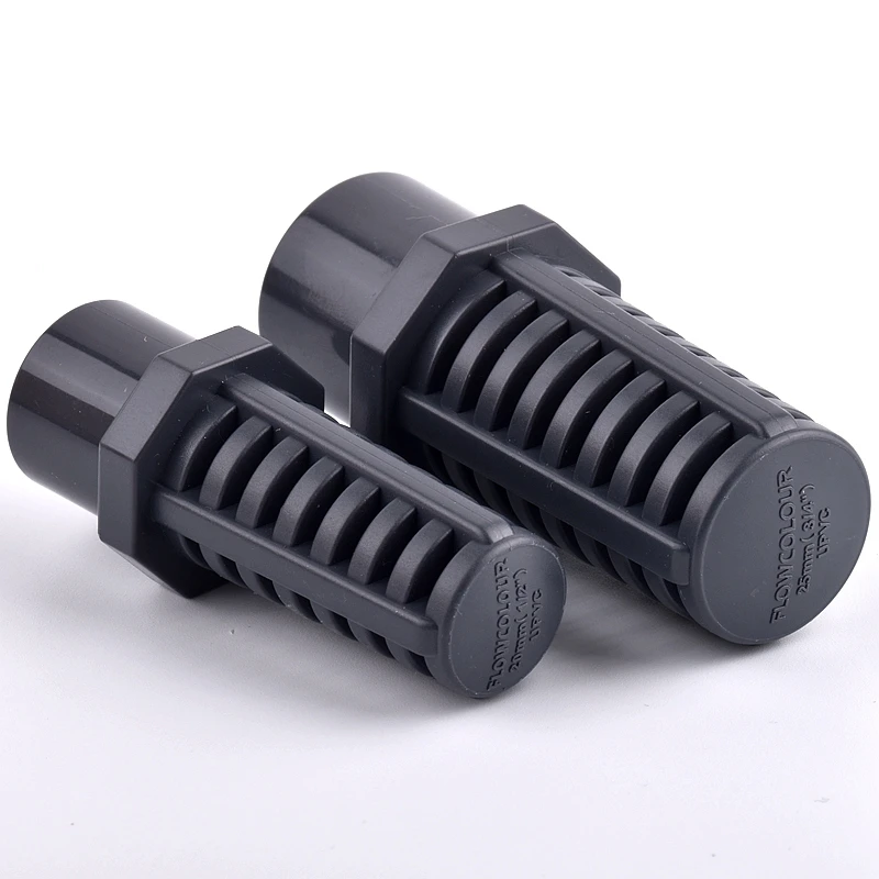 20 ~ 63 mm UPVC Aquariumfilter Interner Aquarium-Wassereinlass-Wasserpumpenfilter, PVC-durchlässige Kappe Blumenkorb Siebsieb – Detail 6