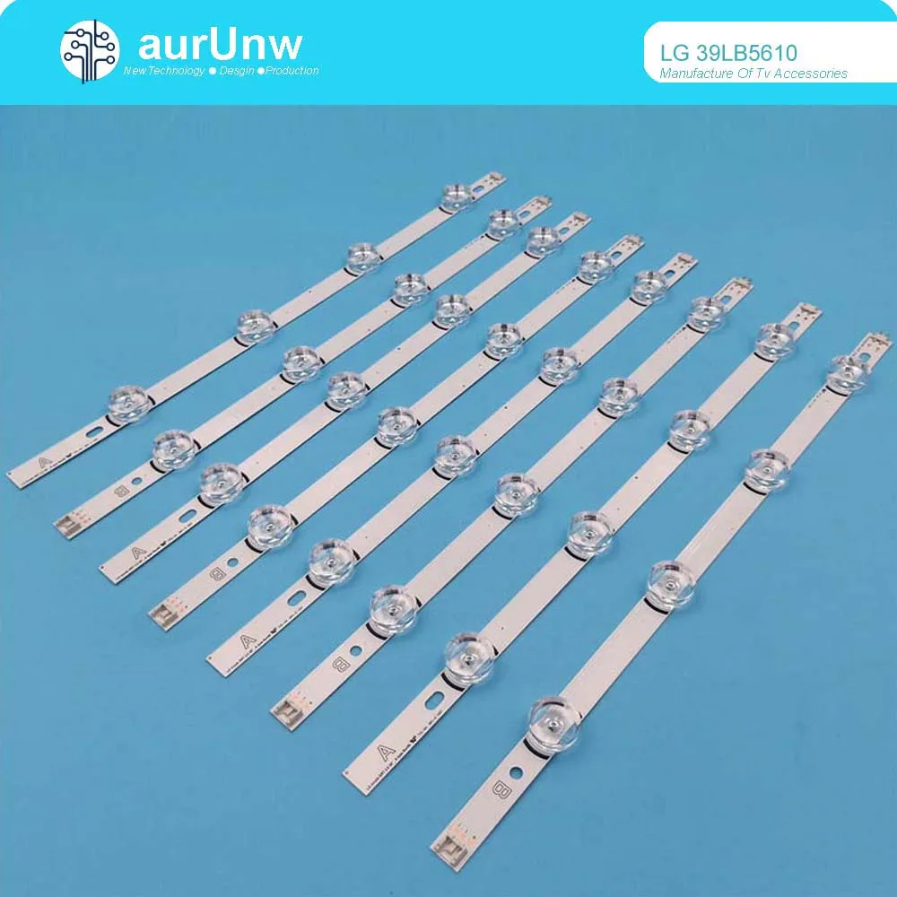 

LED Backlight strip 8 Lamp For LG TV 390HVJ01 lnnotek drt 3.0 39" 39LB5610 39LB561V 39LB5800 39LB561F DRT3.0 39LB5700 39LB650V