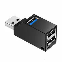 2x 3 Port Mini USB 3.0 Hub High Speed Hub Splitter Box For PC Notebook Laptop Splitter Box For PC Notebook Laptop