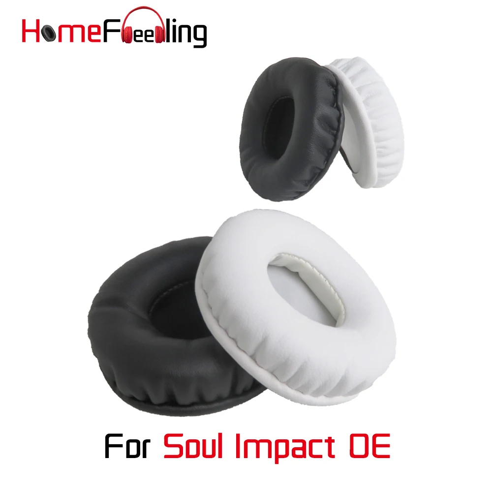 Homefeeling Ear Pads for Soul Impact OE Headphones Super Soft Velour Sheepskin Leather Ear Cushions Replacement Accessories