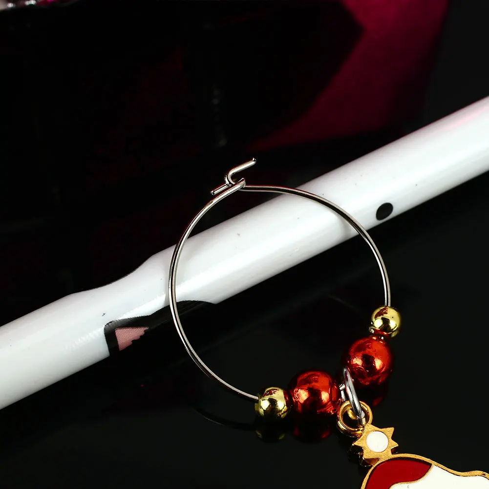 Beautiful Lovely Table 6PCS/Set Xmas Pendants Kitchen Christmas Decorations Alloy Accessory Party Festival New Year Gift
