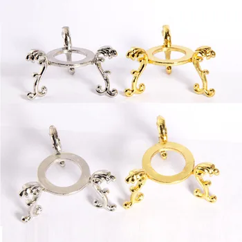 

Metal display Stand Base For 60-100MM Crystal Ball base Sphere Globe Stone Glass Marble Table Holder Home Decoration Ornaments