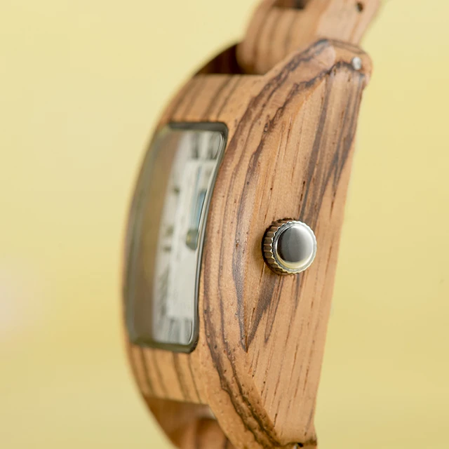 BOBO BIRD Wood Watches for Women Bamboo Zebra часы женские uhren damen Quartz Ladies FaWatches zegarek damski in Wood Box 4