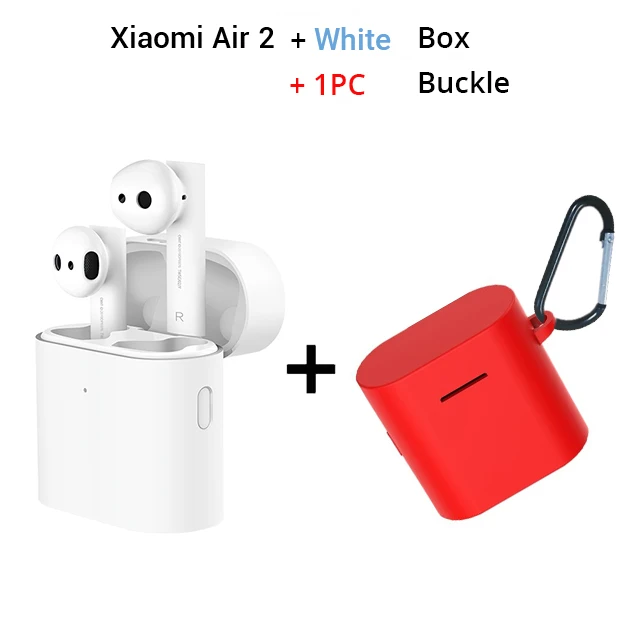 Новые Xiao mi Airdots Pro 2 mi True беспроводные наушники 2 TWS наушники Air 2 LHDC управление двойным mi C ENC гарнитура - Цвет: Add Red Box
