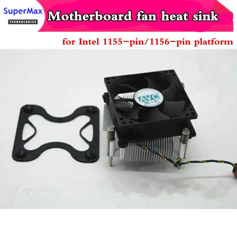 Original spare parts AVC CPU radiator fan 4-pin temperature control intelligent speed adjustment for Intel 1155-pin/1156-pin | Компьютеры