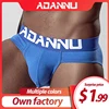 ADANNU Men Underwear Sexy Briefs Modal Triangle Underwear Smooth Cueca Masculina Breathable Male Panties Slip Homme Bikini ► Photo 2/6