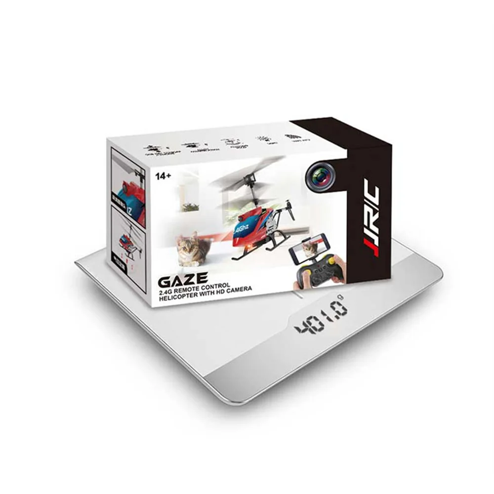 JJRC GAZE JX03 2,4G 4CH w/720 P HD камера высота удержания Hover один ключ взлет Радиоуправляемый вертолет RTF модель игрушки красный желтый