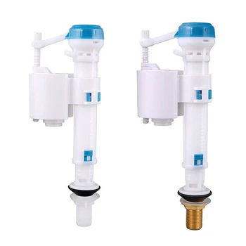 

Toilet Push Button Fill Valve Dual Flush Cistern Syphon Silent Side Inlet Fill Valve Brass Thread For Side Entry Toilet Cisterns