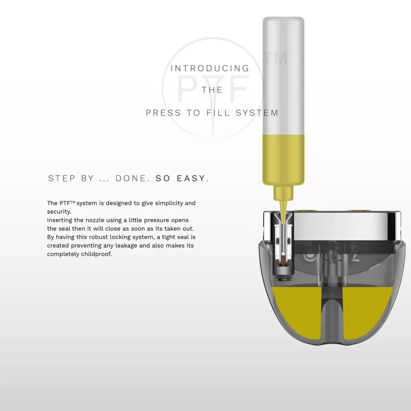 Vaporesso Ренова ноль Pod вэйп картридж 2 мл бак 1.0ohm катушка испаритель электронные