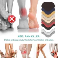 4pcs Invisible Heel Stickers Sport Running Shoe Insoles Heel Liner Grips Protector Patch Adjust Size Protect Heel Foot Care Tool 1