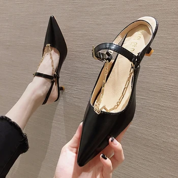 

Women's Shoes Sandals Spring / Summer 2020 New Pointed Stiletto Heels